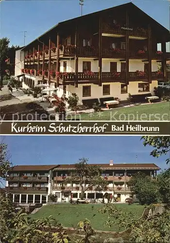 Bad Heilbrunn Kurheim Schutzherrhof Kat. Bad Heilbrunn