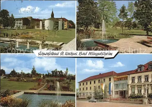 Bad Mingolsheim Sanatorium St Rochus Rheumaheilbad Schwefelbad