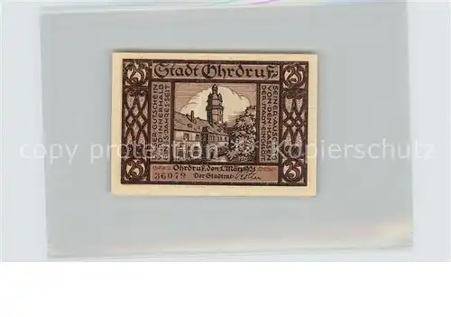 Ohrdruf Schloss 25 Pfennig Kat. Ohrdruf