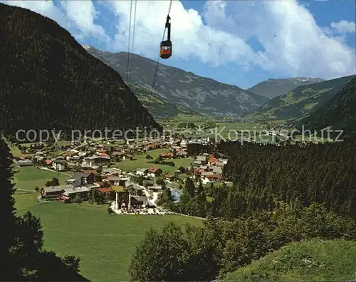 Mayrhofen Zillertal mit Ahornbahn Kat. Mayrhofen