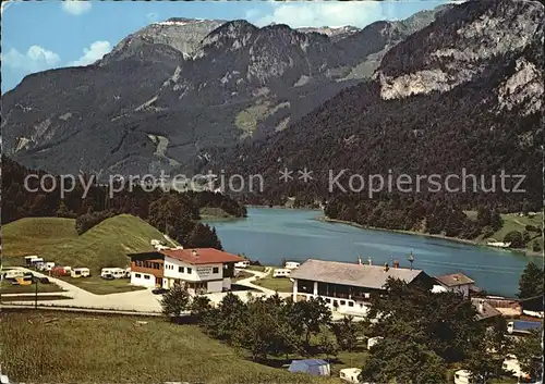 Kramsach Camping Seeblick am Reintaler See mit Sonnwendjoch Kat. Kramsach