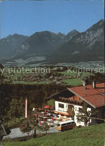 Reith Alpbachtal Blick vom Pinzgerhof Kat. Reith im Alpbachtal