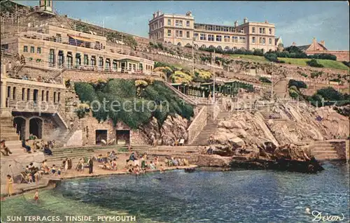 Plymouth Sun Terraces Tinside  Kat. United Kingdom