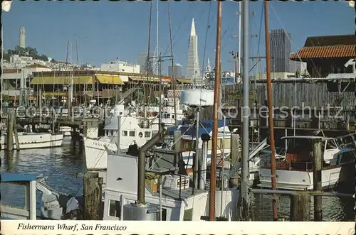 San Francisco California Fishermans Wharf Kat. San Francisco
