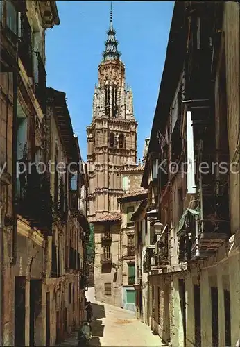 Toledo Castilla La Mancha Street St Elizabeth Kat. Toledo