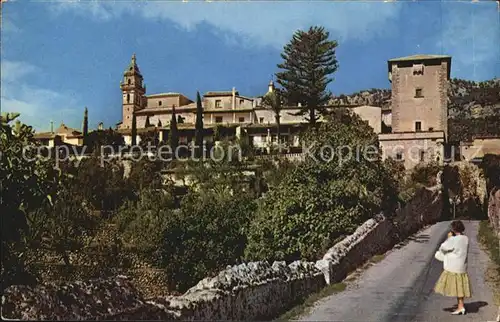 Valldemosa La Cartuja y Palacio del Rey Sancho Kat. Valldemosa Mallorca