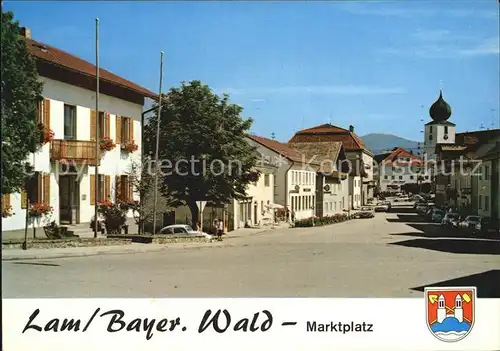 Lam Oberpfalz Marktplatz Kat. Lam