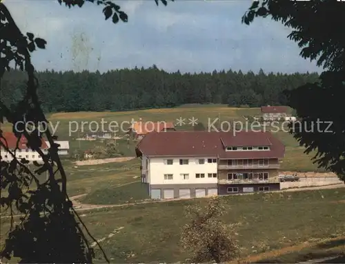 Wehrhalden Gasthaus Pension Wehrhalder Hof Kat. Herrischried