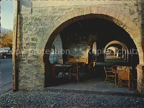 Bissone Lago di Lugano Restaurant Bar Ticino Kat. Bissone