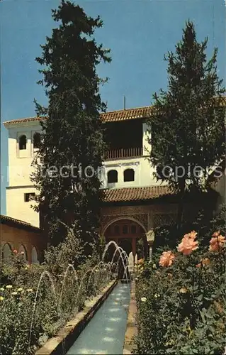 Granada Andalucia Hof des Grabens Kat. Granada