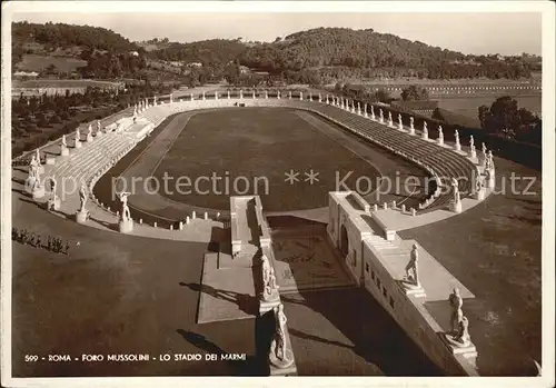 Roma Rom Forno Mussolini Lo Stadio dei Marmi Kat. 