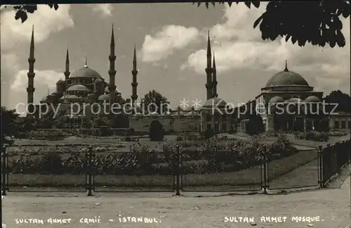 Istanbul Constantinopel Sultan Ammet Mosque Kat. Istanbul