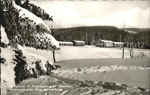 St Andreasberg Harz Internationales Haus Sonnenberg Kat. Sankt Andreasberg