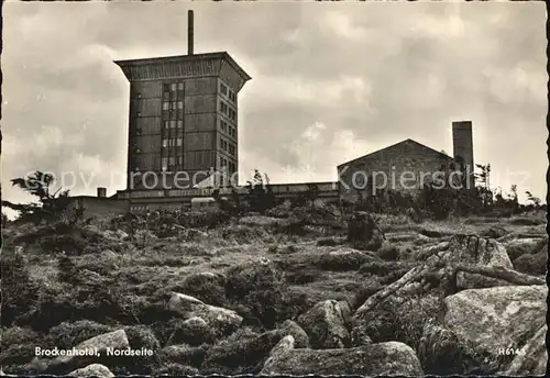 Brocken Brockenhotel Kat. Wernigerode