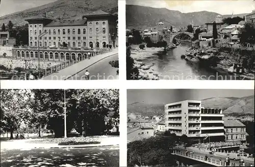 Mostar Moctap Stadtansichten Kat. Mostar