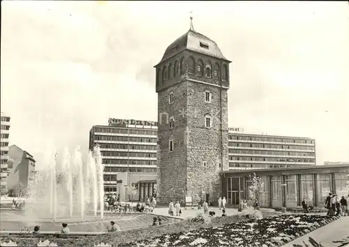 Karl Marx Stadt Roter Turm Kat. Chemnitz