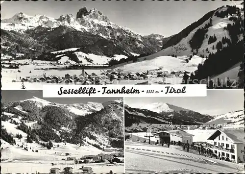 Tannheim Tirol Sessellift  Kat. Tannheim