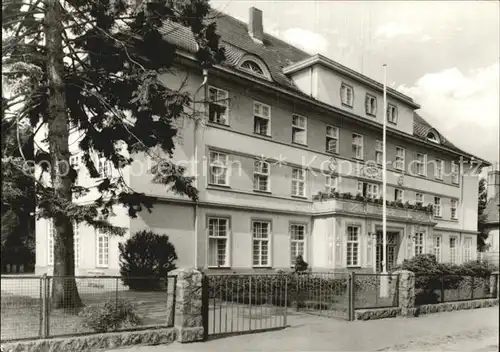 Kuehlungsborn Ostseebad Erholungsheim Albert Kayser Kat. Kuehlungsborn