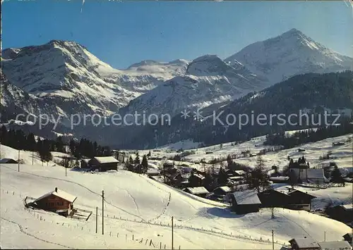 Lauenen Wildhorn Spitzhorn  Kat. Lauenen