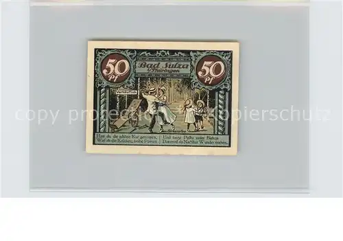 Sulza Bad Gradierhaus 50 Pfennig Kat. Bad Sulza