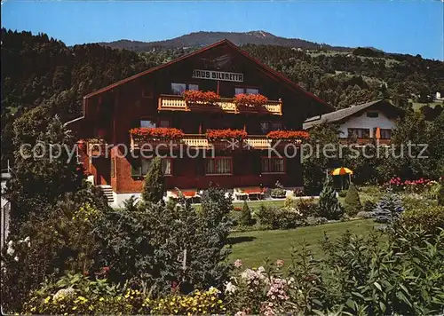 Schruns Vorarlberg Pension Silvretta Kat. Schruns