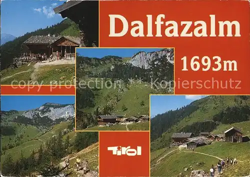 Maurach Achensee Dalfazalm Teilansichten