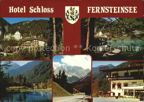 Nassereith Hotel Schloss Fernsteinsee Teilansichten Kat. Nassereith