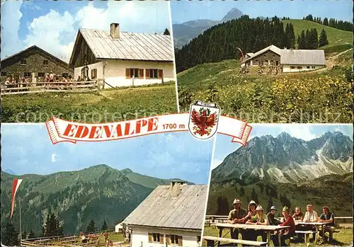 Nesselwaengle Tirol Edenalpe im Tannheimer Tal Kat. Nesselwaengle