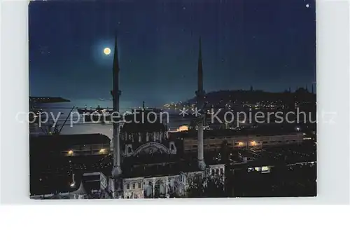 Istanbul Constantinopel on the moonlight Kat. Istanbul