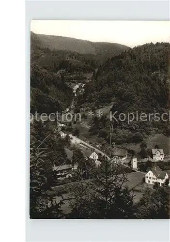 Schenkenzell Kloster Wittichen Gasthof Pension zum Kloster Kat. Schenkenzell Schwarzwald