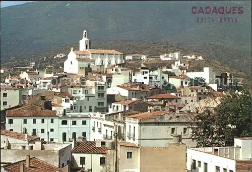 Cadaques Fliegeraufnahme Kat. Costa Brava