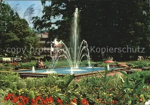 Bad Driburg Park Brunnen Kat. Bad Driburg