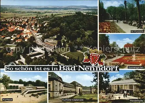 Bad Nenndorf Kurpark Kurhotel Esplanade Wandelhalle Kat. Bad Nenndorf