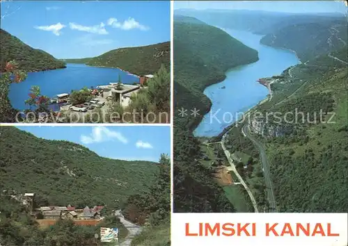 Jugoslawien Yugoslavie Limski Kanal Fliegeraufnahme Kat. Serbien