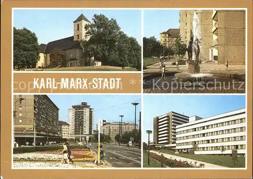 Karl Marx Stadt Muehlenstrasse Kat. Chemnitz