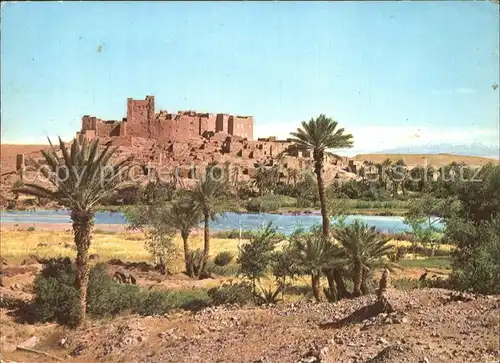 Maroc Marokko La Kasbah de Tifoultout Kat. Marokko