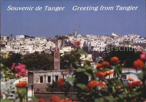 Tanger Tangier Tangiers Gesamtansicht Kat. Marokko