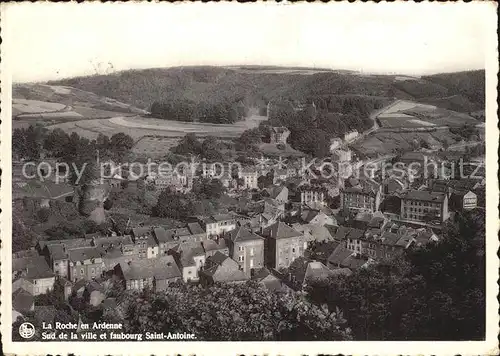 La Roche en Ardenne Fliegeraufnahme Kat. 