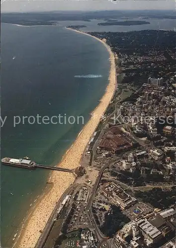 Bournemouth UK Fliegeraufnahme Strand Kat. Bournemouth