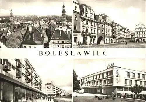 Boleslawiec Bunzlau Stadtansichten Kat. Boleslawiec