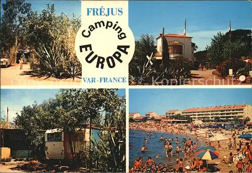 Frejus Camping Europa Strand Platz  Kat. Frejus