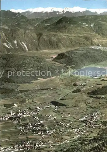 Kaltern Caldaro Von der Mendel gesehen Kat. Kaltern am See Suedtirol