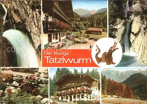 Bayrischzell Der feurige Tatzwurm Kat. Bayrischzell