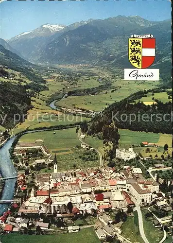 Gmuend Kaernten Fliegeraufnahme Kat. Gmuend in Kaernten