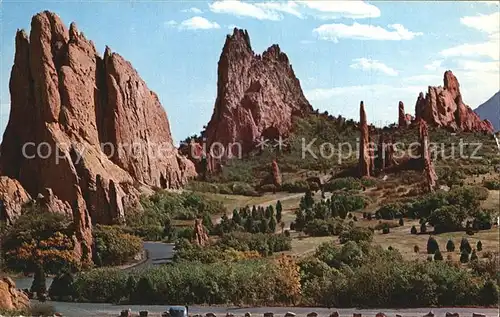 Colorado Springs Garden of the Gods Kat. Colorado Springs