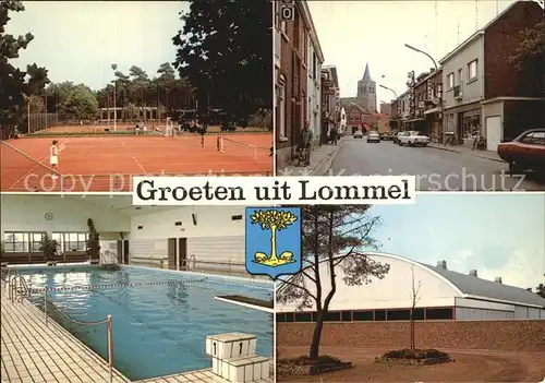 Lommel Schwimmbad Tennis Ortspartie Kat. 