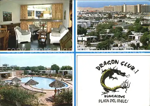 Playa del Ingles Gran Canaria Bungalows Dragon Kat. San Bartolome de Tirajana