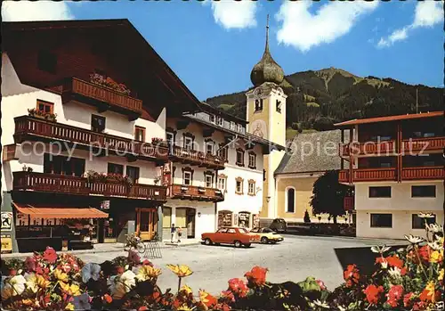 Westendorf Tirol Ortspartie mit Kirche Kat. Westendorf
