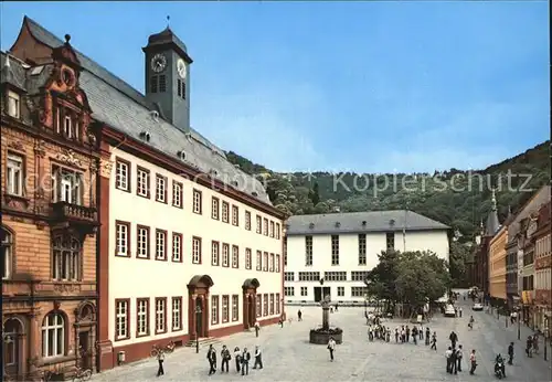 Heidelberg Neckar Alte und neue Uni Kat. Heidelberg