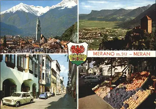 Merano Suedtirol Stadtansichten  Kat. Merano